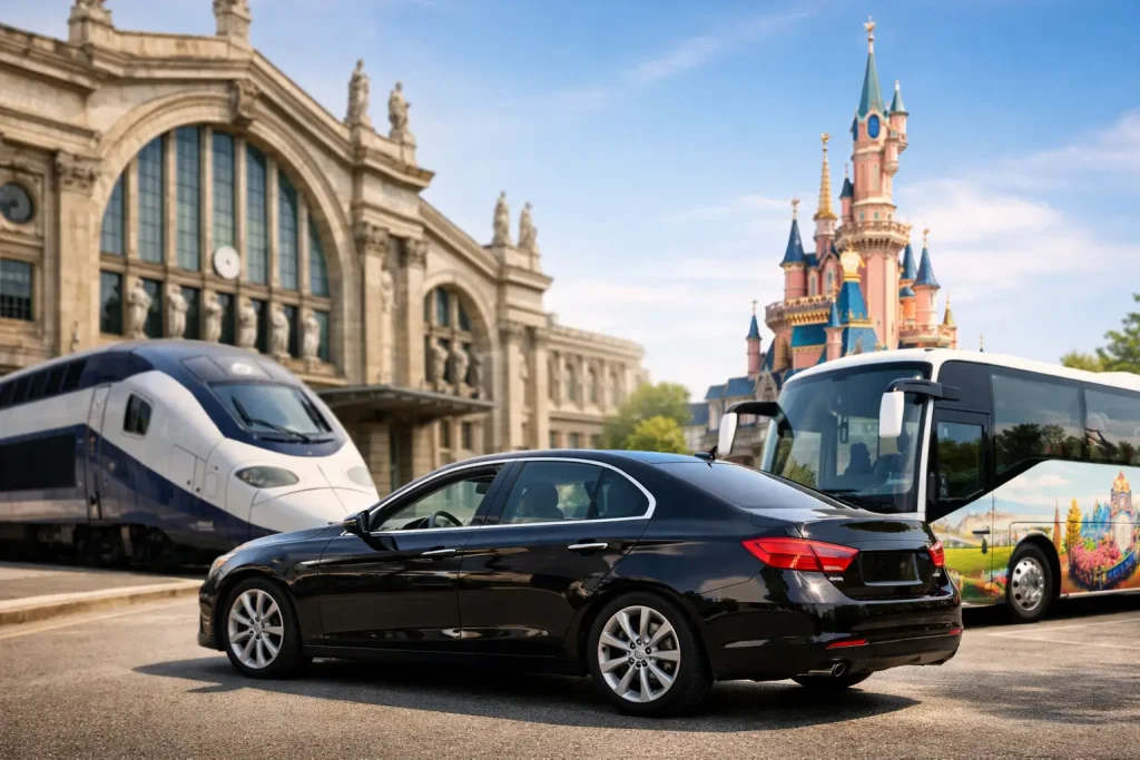 Gare du Nord Disneyland Transfer Options